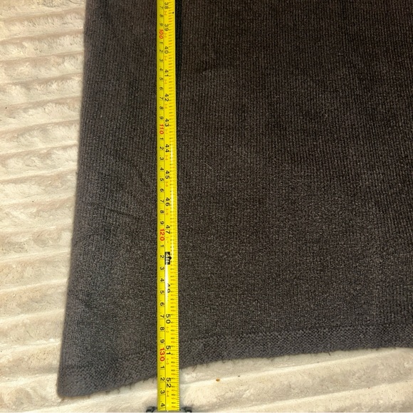 AYR Women's The Scoop Sweater Dress - Brown- Medium 80% Organic Cotton - Picture 7 of 8